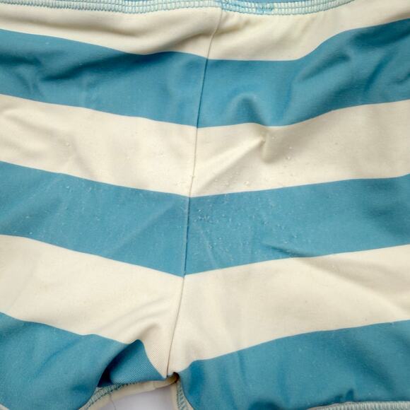 Mini Boden Blur Striped T-Rex Dino Euro Swim Shorts - Picture 5 of 6